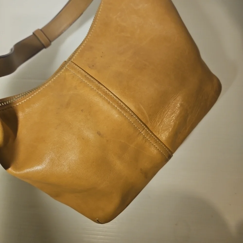 COACH Vintage Legacy British Tan Leather Convertible Shoulder Bag-9566 - Picture 6 of 14